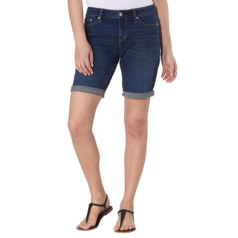 Calvin Klein Ladies' Bermuda Short, Tiare Blue, Si - Picture 2 of 4